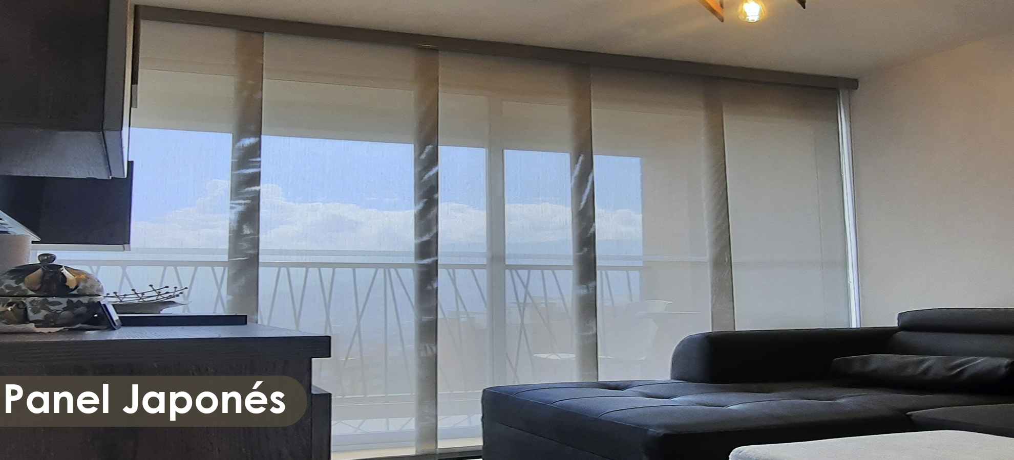 Cortinas Panel Japones