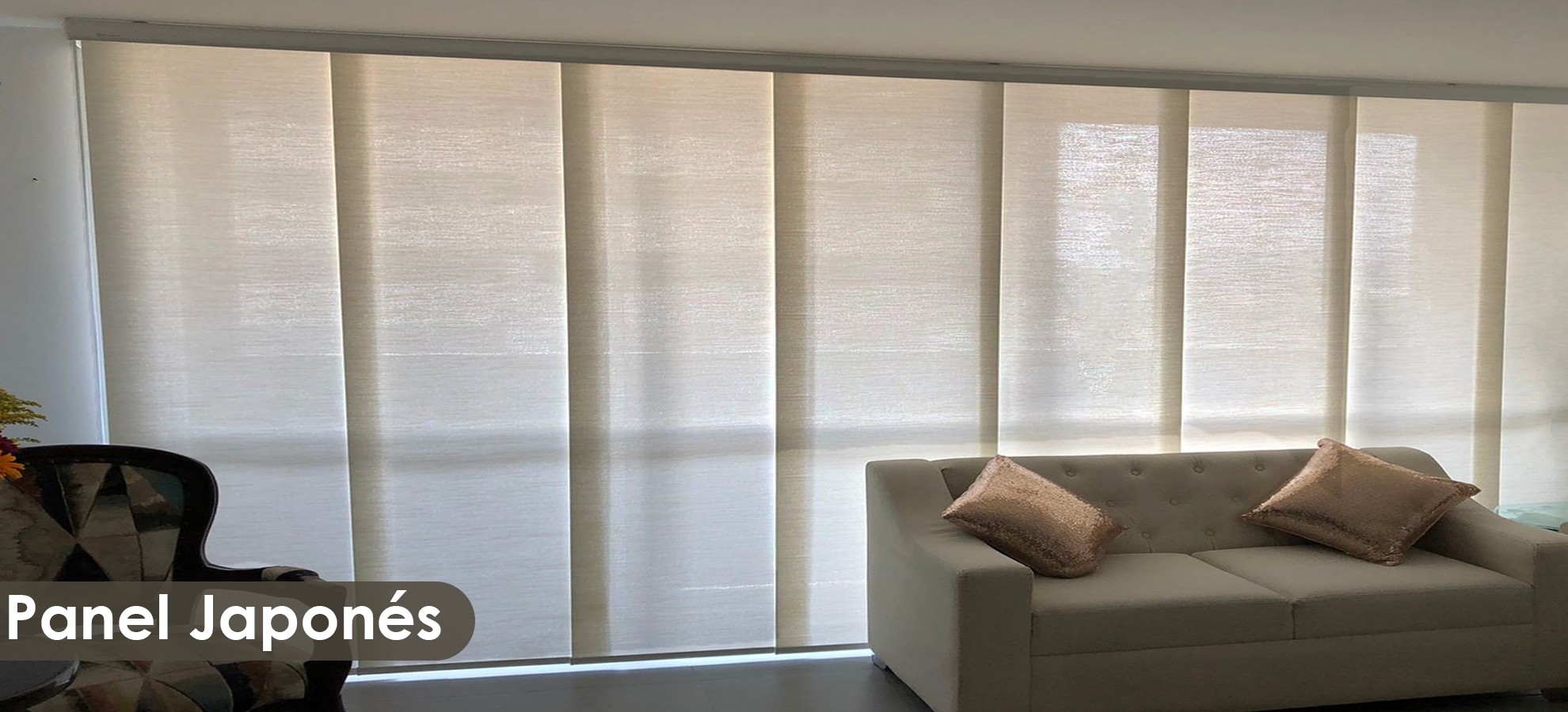 Cortinas Panel Japones