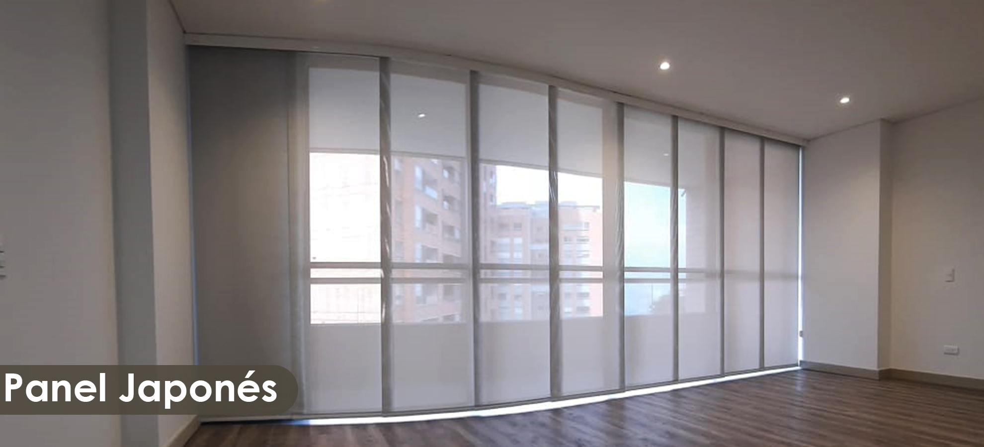 Cortinas Panel Japones